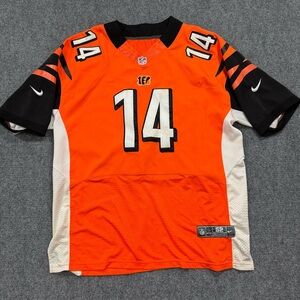 Nike On Field Elite Andy Dalton Cincinnati Bengals NFL Jersey 52 Men's XL